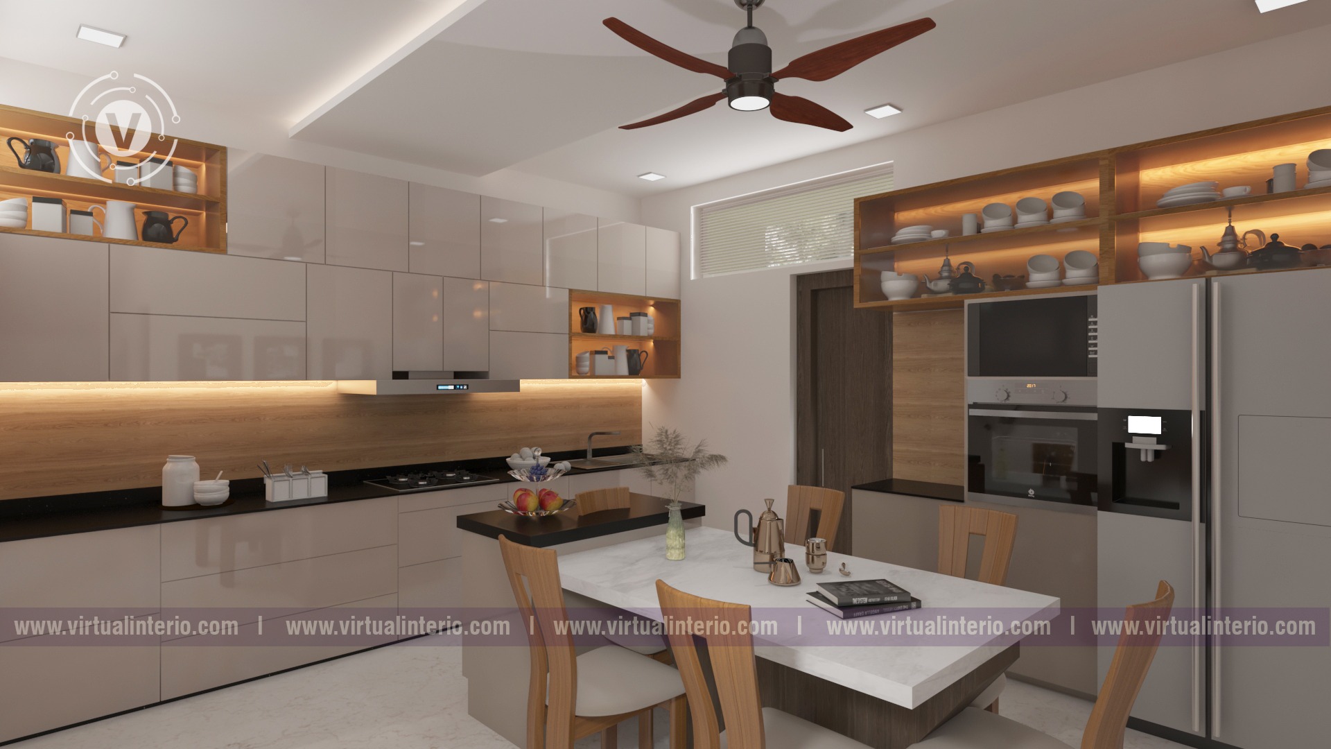 Everyday spaces, refined — Kitchen visualization