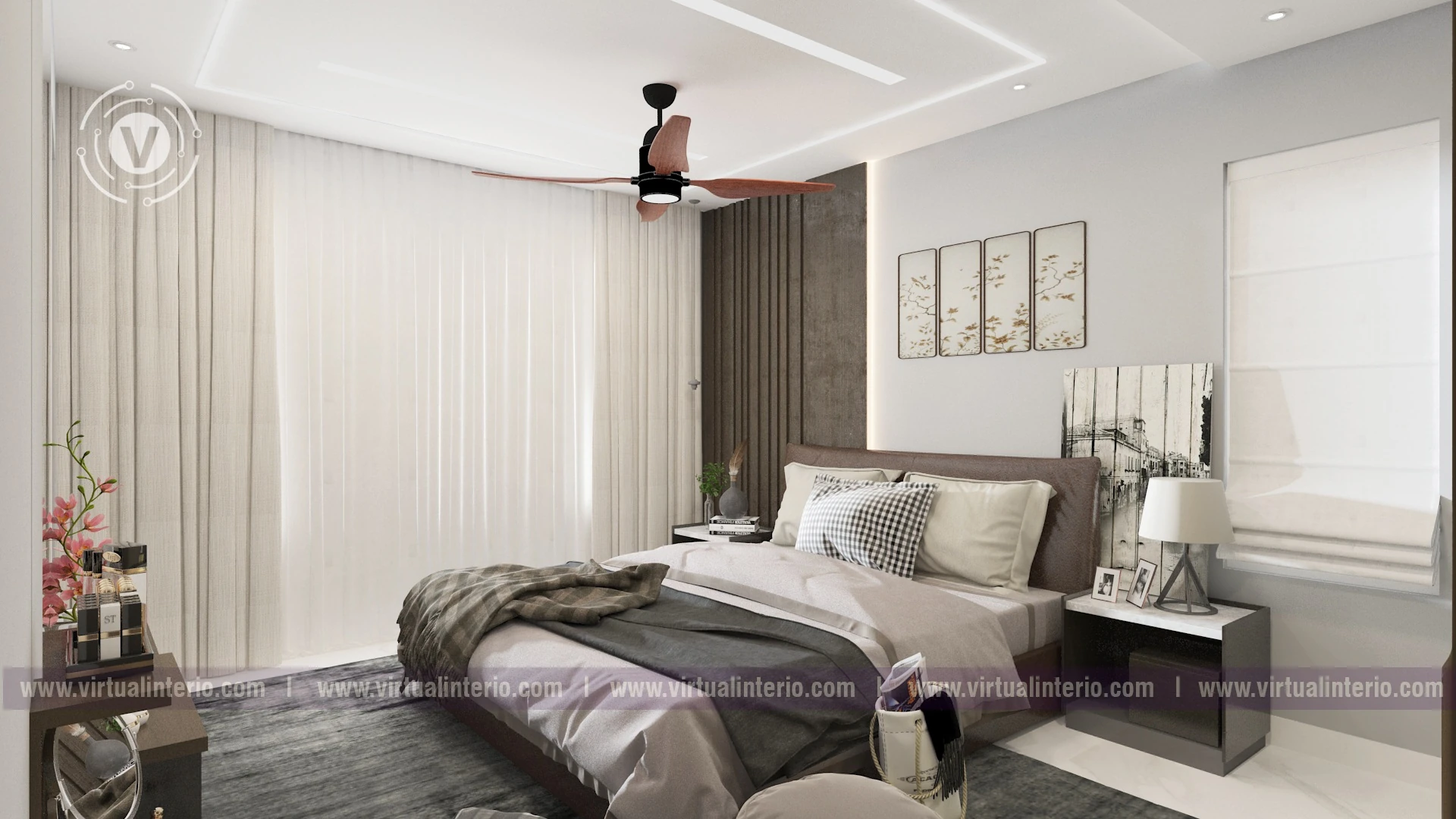 Guest bedroom visualization